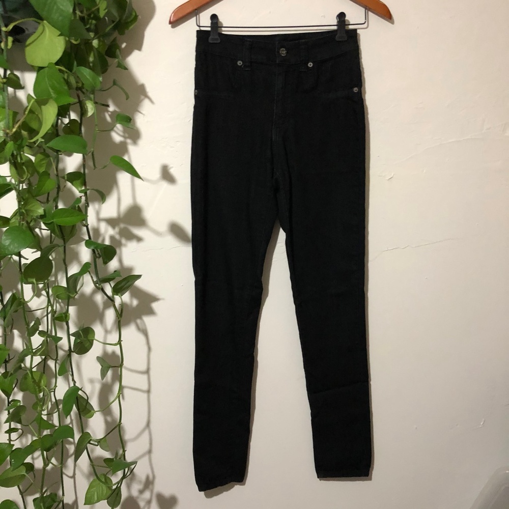 Carmar Black Ryan High Rise Stretchy Jeans Size 26